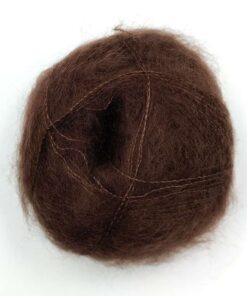 Brushed lace (Mohair Silke)_3041_kaffe