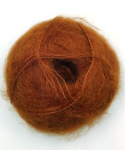 Brushed lace (Mohair Silke)_3048_cognac